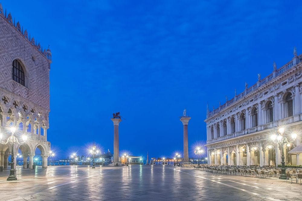 Italy-Venice San Marco Piazza at dawn